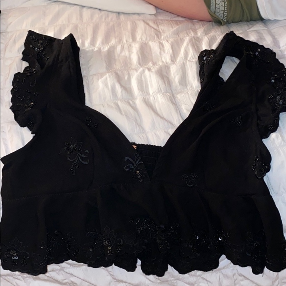 FREE PEOPLE HARD TO HANDLE BRAMI TOP